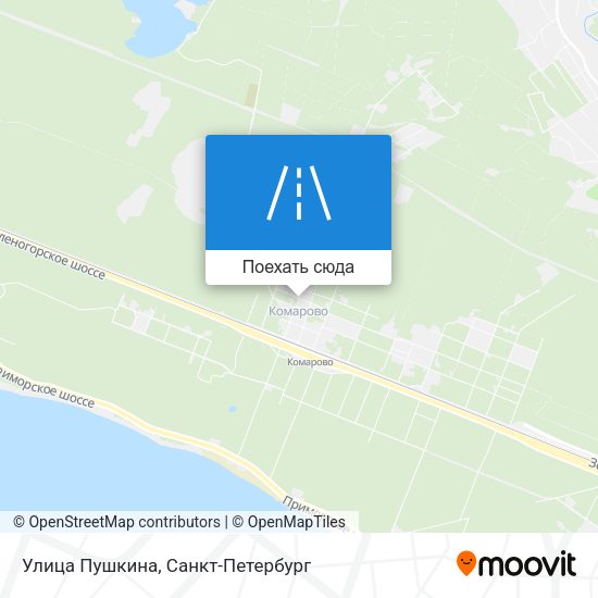 Карта Улица Пушкина