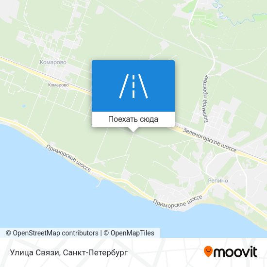 Карта Улица Связи