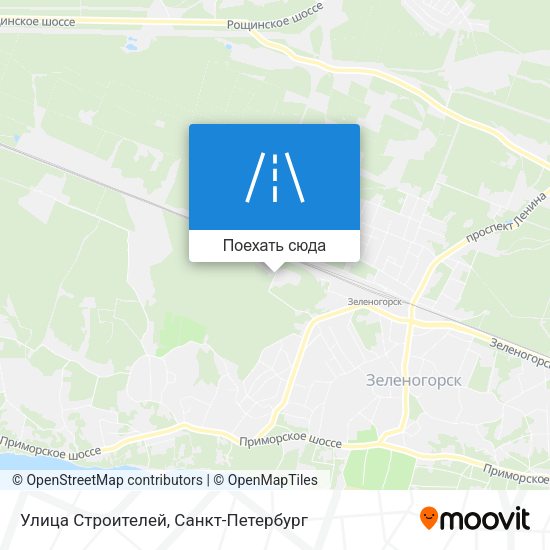 Карта Улица Строителей