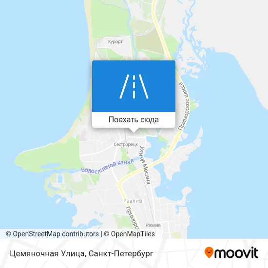 Карта Цемяночная Улица