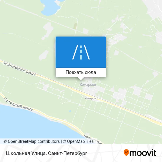 Карта Школьная Улица