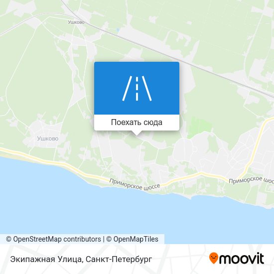 Карта Экипажная Улица