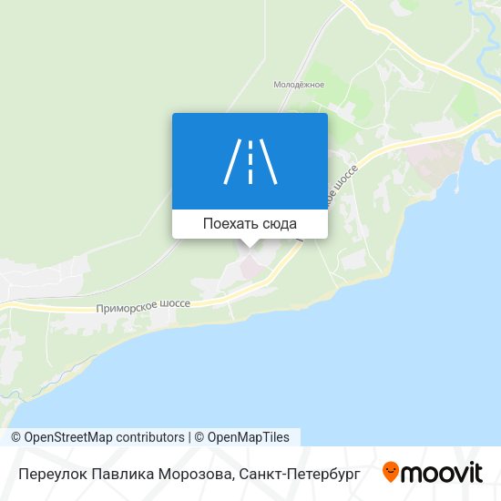 Карта Переулок Павлика Морозова