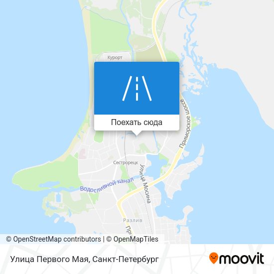 Карта Улица Первого Мая