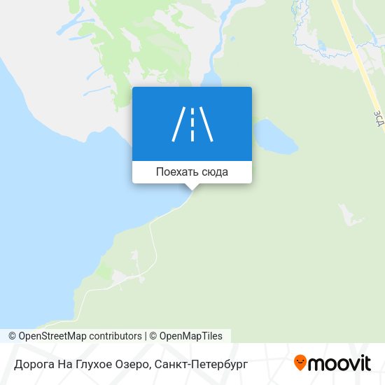 Карта Дорога На Глухое Озеро