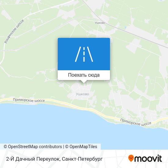 Карта 2-Й Дачный Переулок
