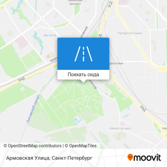 Карта Армовская Улица