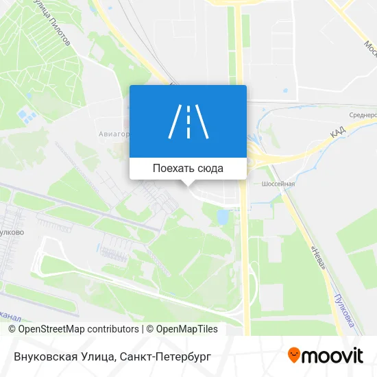 Карта Внуковская Улица