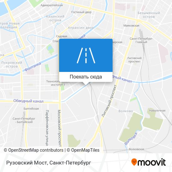 Карта Рузовский Мост