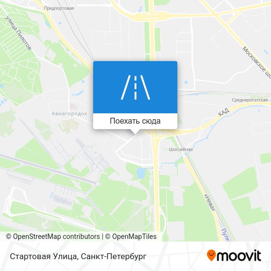 Карта Стартовая Улица