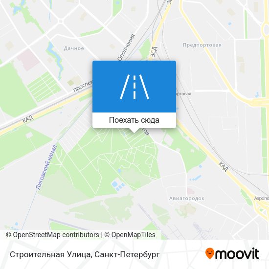 Карта Строительная Улица