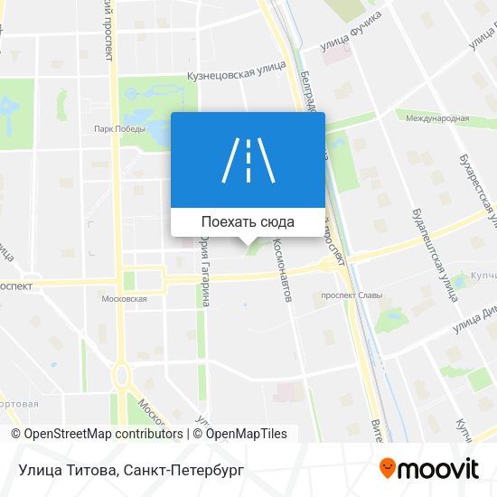 Карта Улица Титова