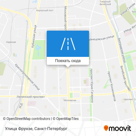 Карта Улица Фрунзе