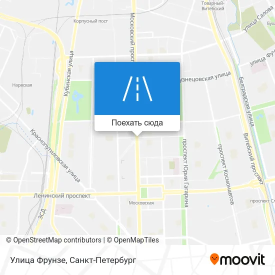 Карта Улица Фрунзе