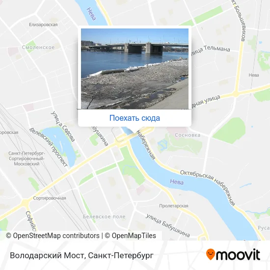 Карта Володарский Мост