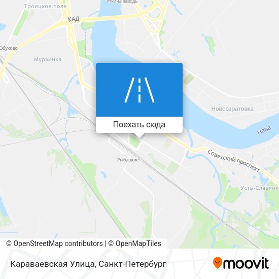 Карта Караваевская Улица
