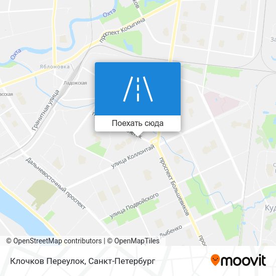Карта Клочков Переулок