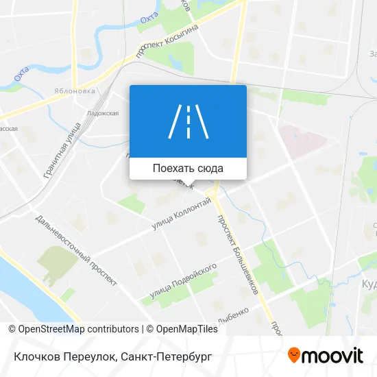 Карта Клочков Переулок