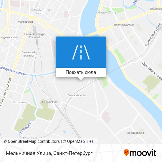 Карта Мельничная Улица
