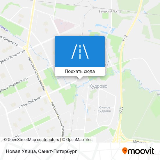 Карта Новая Улица
