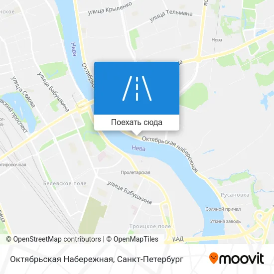 Карта Октябрьская Набережная
