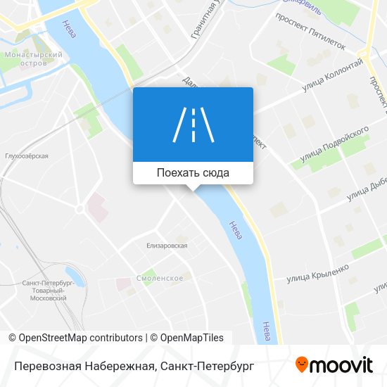 Карта Перевозная Набережная