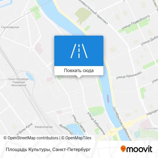 Карта Площадь Культуры