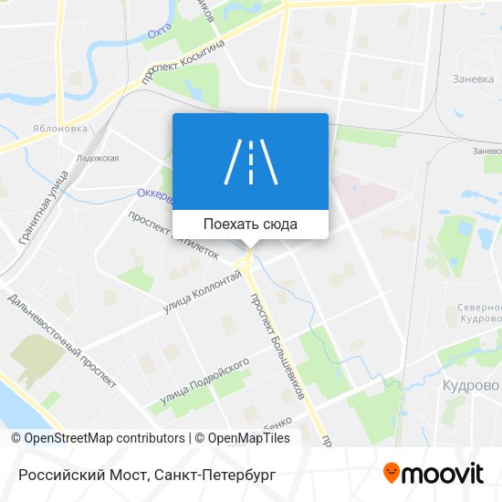 Карта Российский Мост