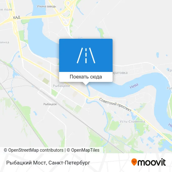 Карта Рыбацкий Мост