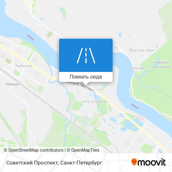 Карта Советский Проспект