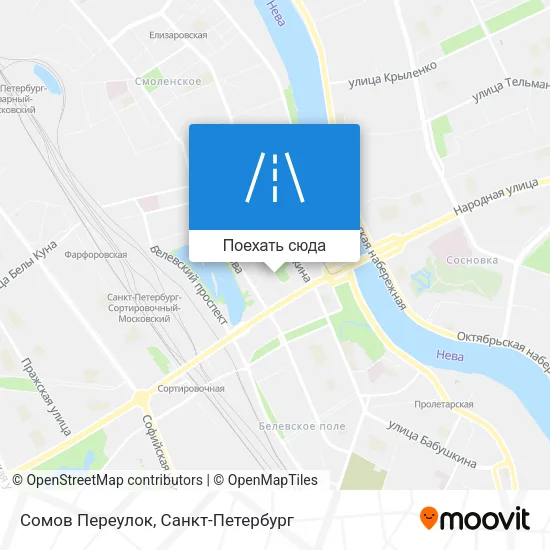 Карта Сомов Переулок