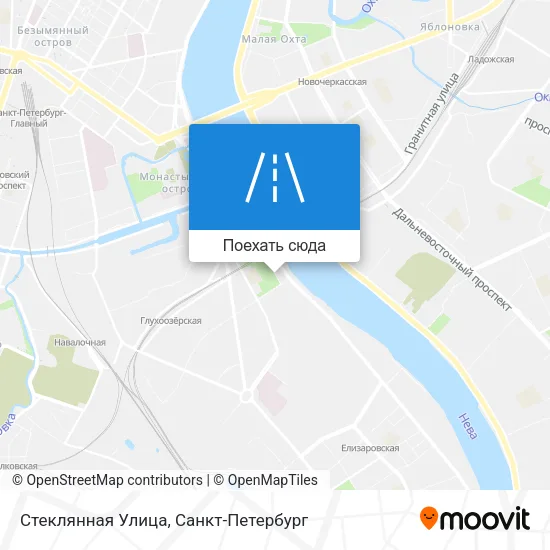 Карта Стеклянная Улица
