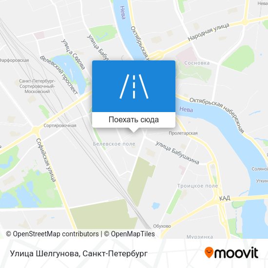 Карта Улица Шелгунова