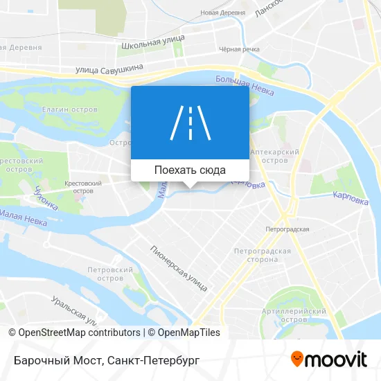 Карта Барочный Мост
