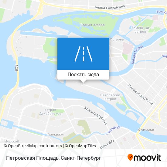 Карта Петровская Площадь