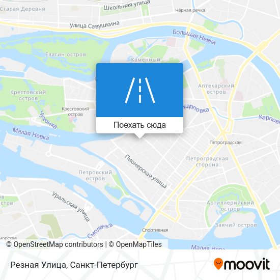 Карта Резная Улица