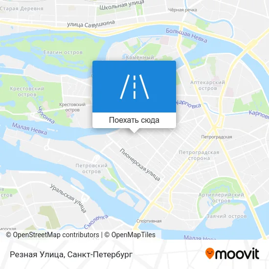 Карта Резная Улица