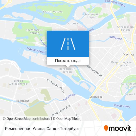 Карта Ремесленная Улица