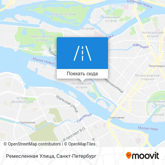 Карта Ремесленная Улица