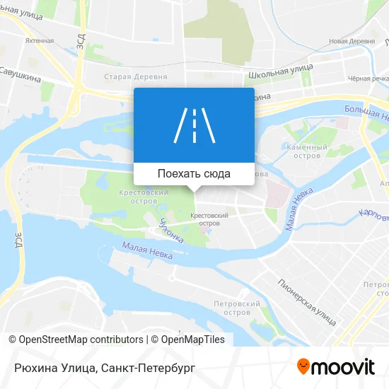Карта Рюхина Улица