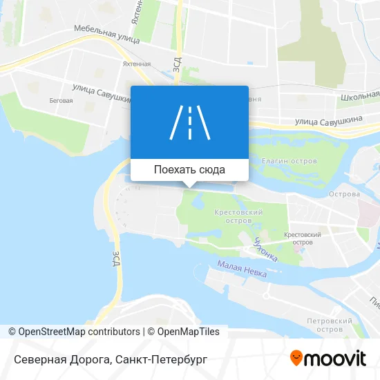 Карта Северная Дорога
