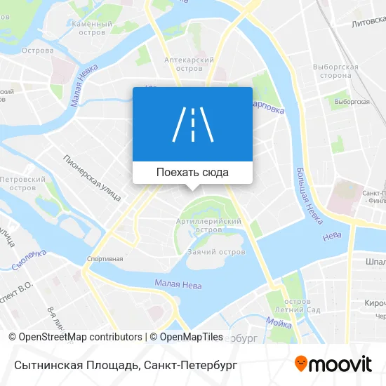 Карта Сытнинская Площадь