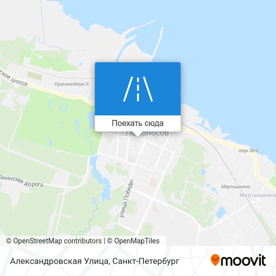 Карта Александровская Улица