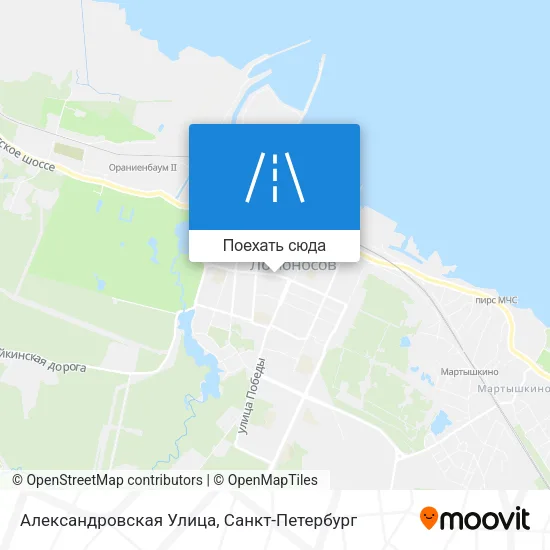 Карта Александровская Улица