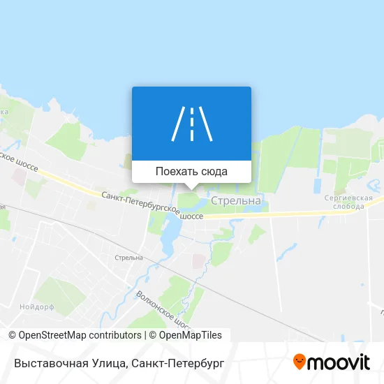Карта Выставочная Улица