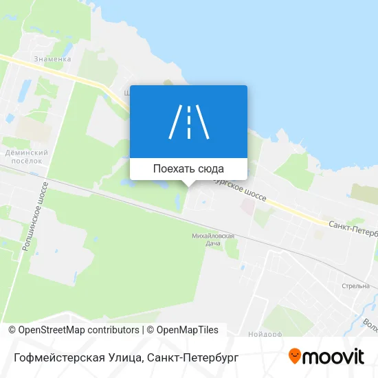 Карта Гофмейстерская Улица