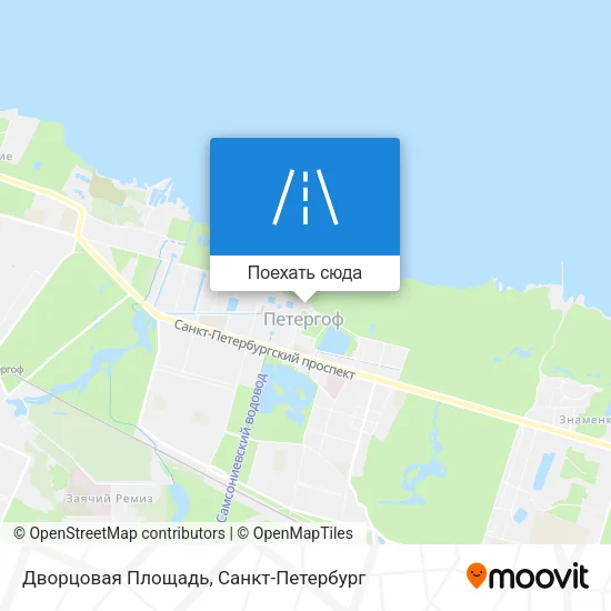 Карта Дворцовая Площадь