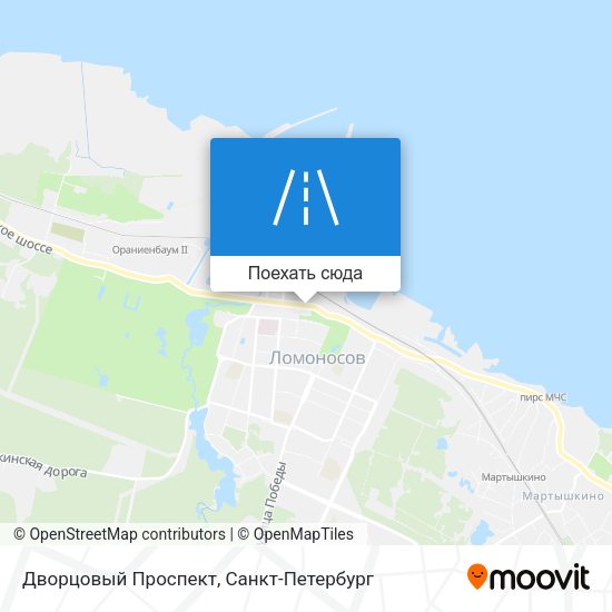 Карта Дворцовый Проспект