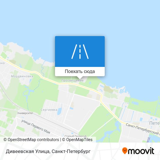 Карта Дивеевская Улица