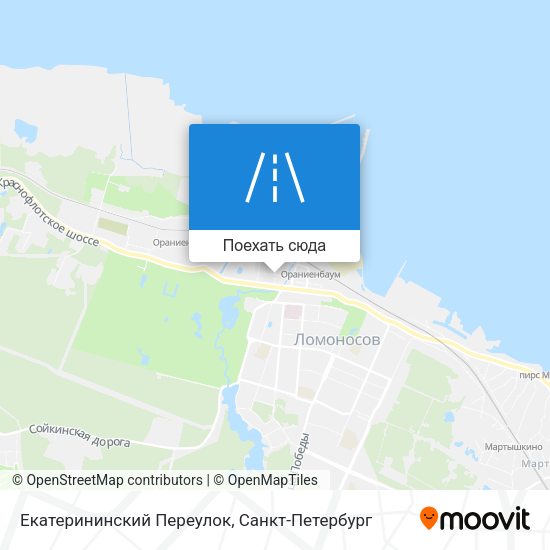 Карта Екатерининский Переулок
